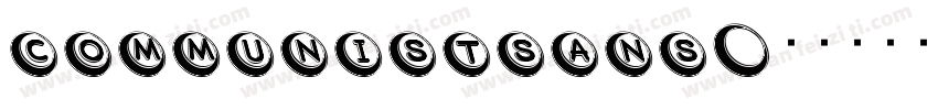 communistsans字体转换