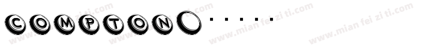 compton字体转换