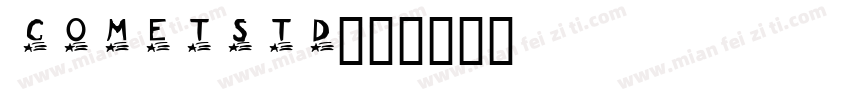 CometStd字体转换