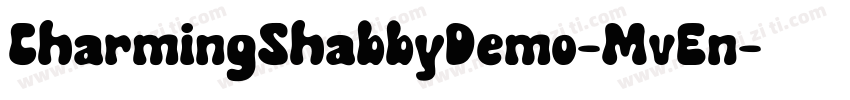 CharmingShabbyDemo-MvEn字体转换