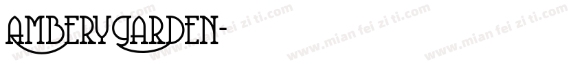 AmberyGarden字体转换