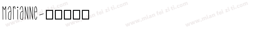 Marianne字体转换