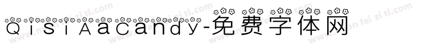 QisiAaCandy字体转换