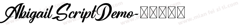 AbigailScriptDemo字体转换