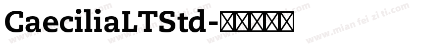 CaeciliaLTStd字体转换