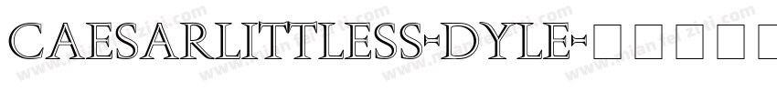 CaesarLittleSs-DylE字体转换