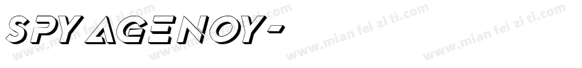 SPYAGENOY字体转换