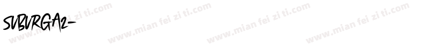 suburga2字体转换