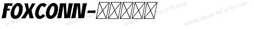 foxconn字体转换