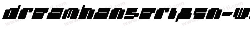 DreamHanSerifCN-W27字体转换