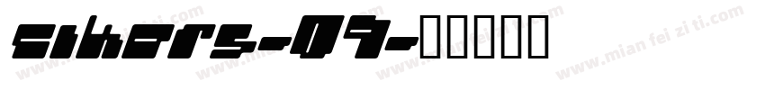 cikers-09字体转换