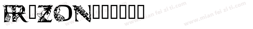 FRⅠZON字体转换
