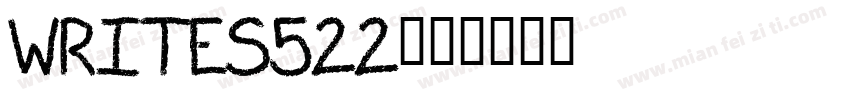 writes522字体转换