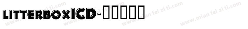 litterboxICD字体转换