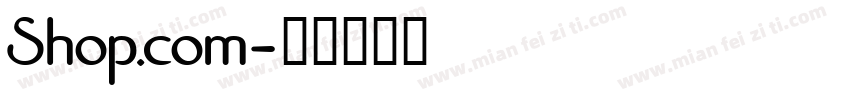 Shop.com字体转换
