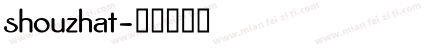 shouzhat字体转换