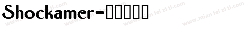 Shockamer字体转换