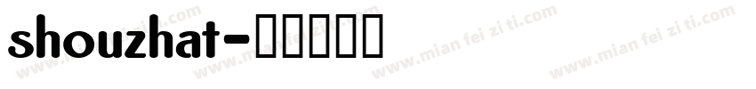 shouzhat字体转换