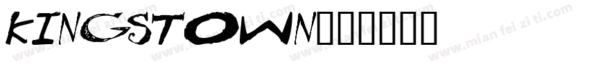 KINGSTOWN字体转换