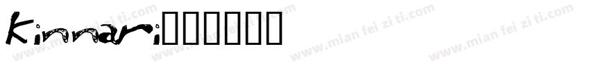 Kinnari字体转换