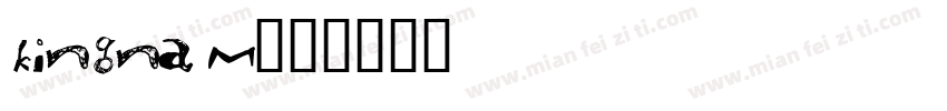 kingnam字体转换