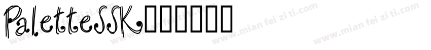 PaletteSSK字体转换