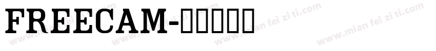 Freecam字体转换