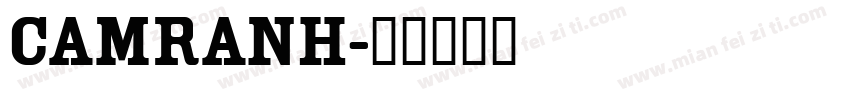 CAMRANH字体转换
