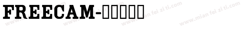 Freecam字体转换