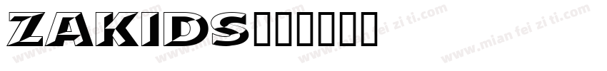 ZAKIDS字体转换