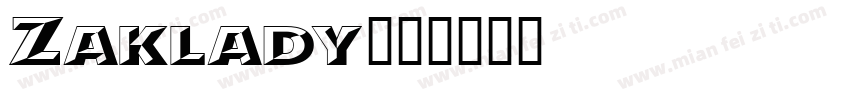 Zaklady字体转换