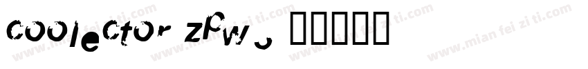 Coolector-zpw3字体转换