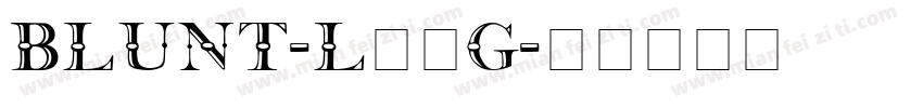Blunt-L31g字体转换