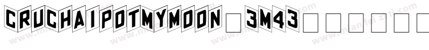 CruChaipotMymoon-3M43字体转换