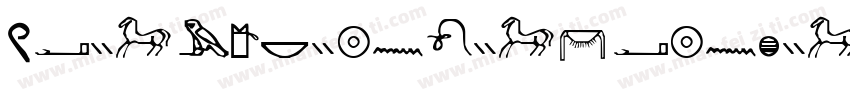 zihun96hao-huxiaoshu字体转换