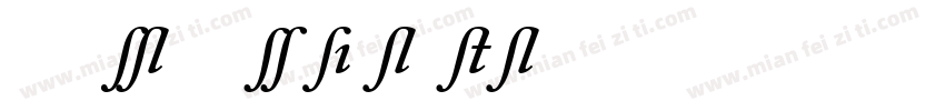 Adobe-Caslon-Pro-Semibold-Italic_2字体转换