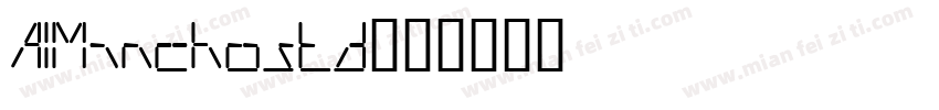 AIMinchostd字体转换