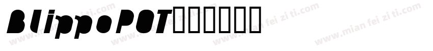 BlippoPOT字体转换