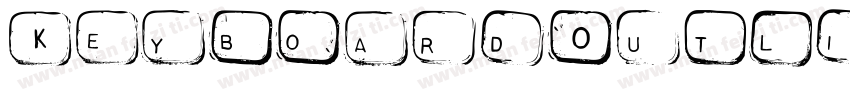 KeyboardOutline字体转换