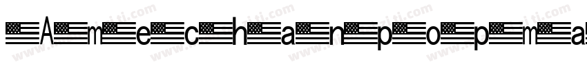 Amechanpopmaruttf字体转换