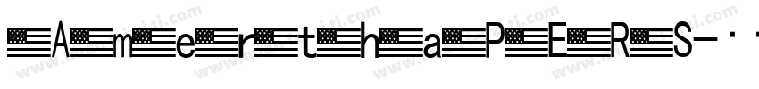 AmerthaPERS字体转换
