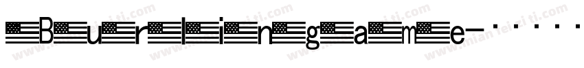 Burlingame字体转换