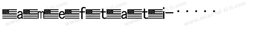 ameftati字体转换