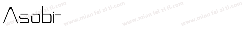 Asobi字体转换