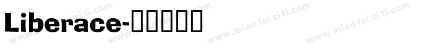 Liberace字体转换