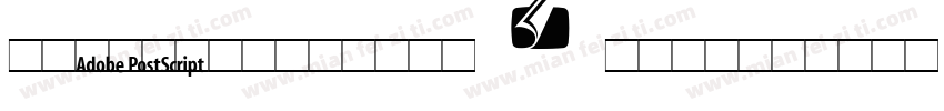MadetoLovePostScript字体转换