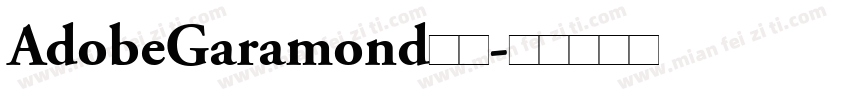 AdobeGaramond字体字体转换