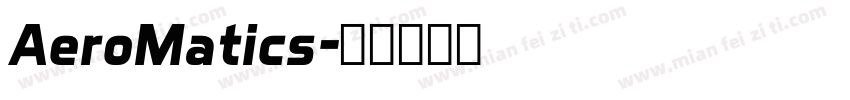 AeroMatics字体转换