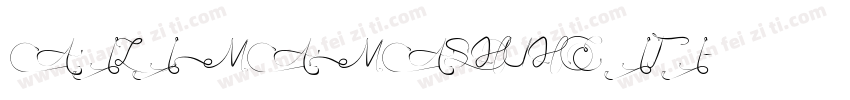 AILIMAMASHUHEITI字体转换