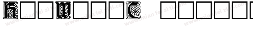 HanWangC001字体转换